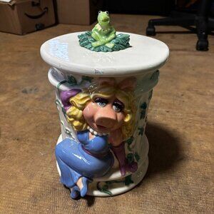 Treasure Craft Jim Henson Cookie Jar Muppets Miss Piggy Kermit